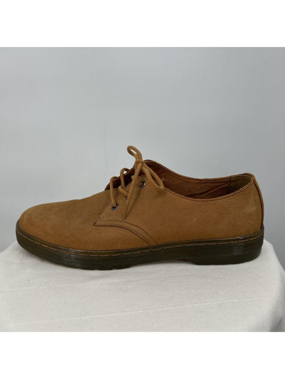 Unisex Doc Marten Coronado Leather Sneakers Oxfords Cognac Brown Shoes M10/L11